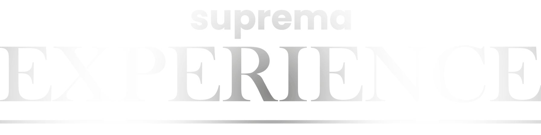 Logo - suprema experience prata