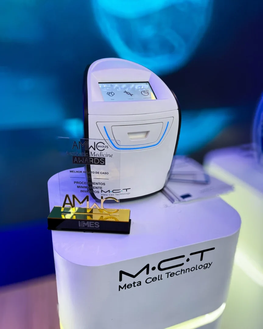 1 Exossomas autologos com MCT meta cell technology premio amwc awards tratamento regenerativo com exossomas da virginia fonseca